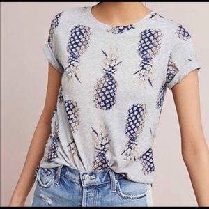 Anthropologie Pineapple Tee